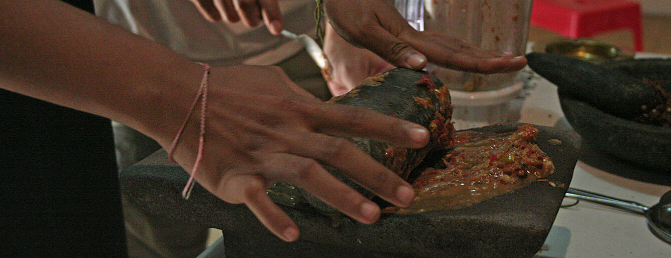 Unpacking Embodied Knowledge, 2017, Foto: Dimas Maulana, © Cemeti Institute of Art and Society und Bakudapan Food Study Group